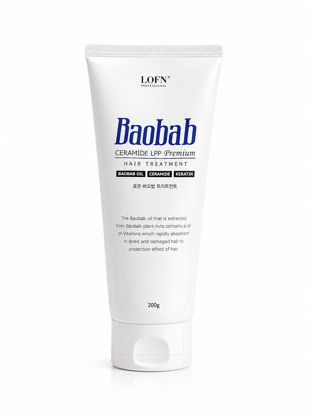 Premium Baobab Ceramide Hair Treatment – Deep Repair & Smooth Care | 200g