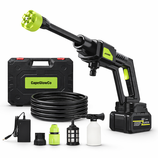 CapeGlowCo Cordless Pressure Washer Water Gun