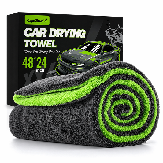 CapeGlowCo 1400GSM Ultra Absorbent Car Drying Towel