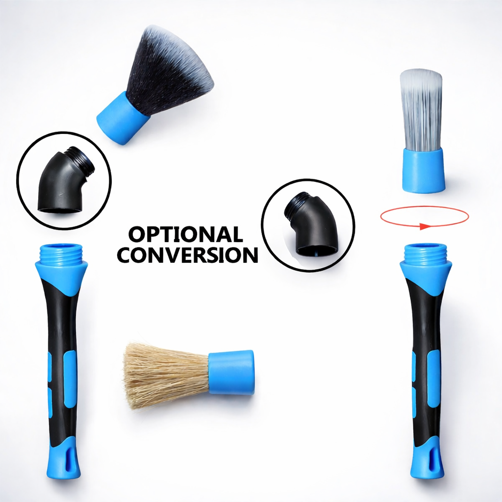 CapeGlowCo Multi-Function DetailBrush Pro Kit (4PC)