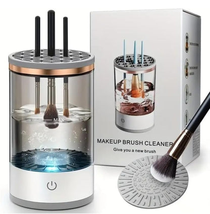 BrushSpin Pro™ – Automatic Makeup Brush Cleaner