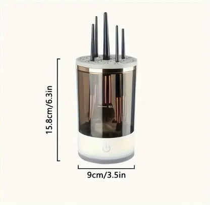 BrushSpin Pro™ – Automatic Makeup Brush Cleaner