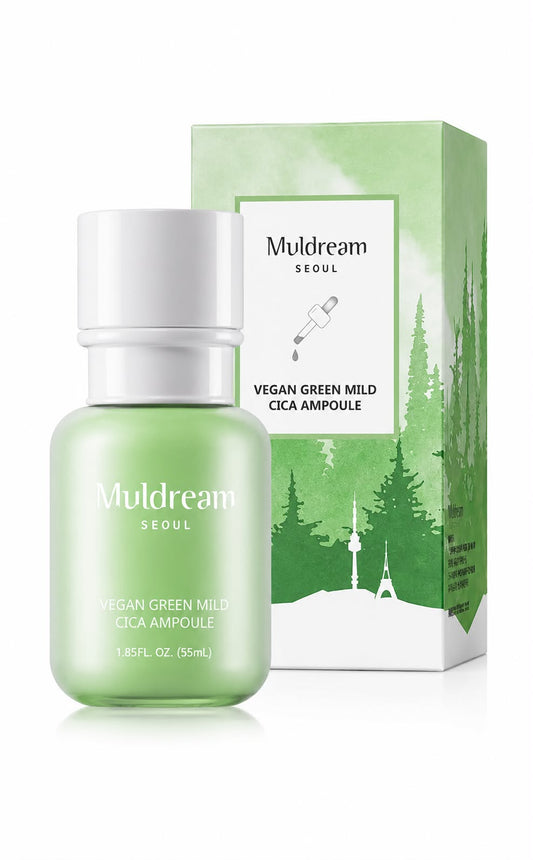 Vegan green mild cica ampoule